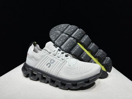 (image for) Cheap On Cloudswift 4 Wolf Black Men's Women's Shoes-7